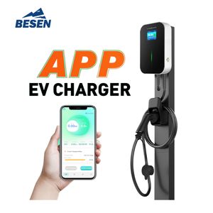 BESEN Electric Home Car Charger 22kW EV Wallbox 32A Wifi APP Electric Vehicle Charging Station