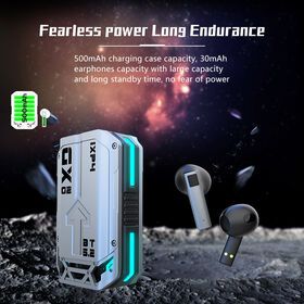 Wholesale OEM Metal Wireless Earphones 500mAh Large Capacity Gaming Earphones With Colorful Breathing Light And Sound Effects