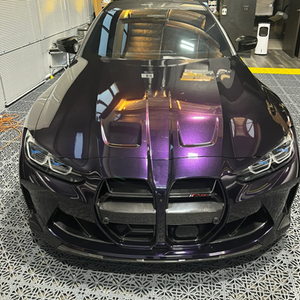 ONDIS New color glossy Metallic pearl ultra flake midnight purple air release Vinyl car wrap