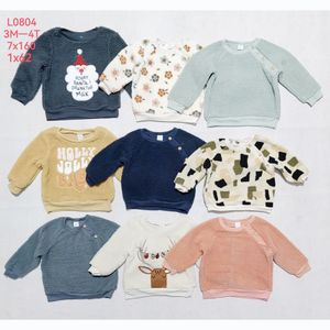 Wholesale Mixed  Branded Baby Girls Winter Clothes Stock Lots Sweatshirts