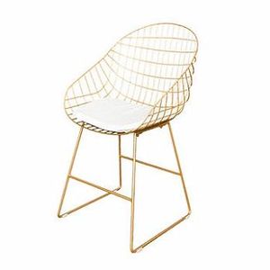 Hot Selling Antique and Modern Design Wire Metal Dining Chair Handmade PC Material Home Furniture Cheap