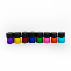 colorful frosted 1/2/3/5ml essential oil glass bottle empty perfume glass sample vials small bottles
