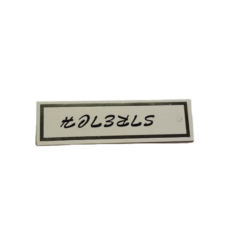 Hangzhou Pengjiamusi Industry And Trade Co., Ltd. Special Paper Custom Clothing Label Hang Tag Price Embossed Logo White Gift Paper Hang Tags Handmade