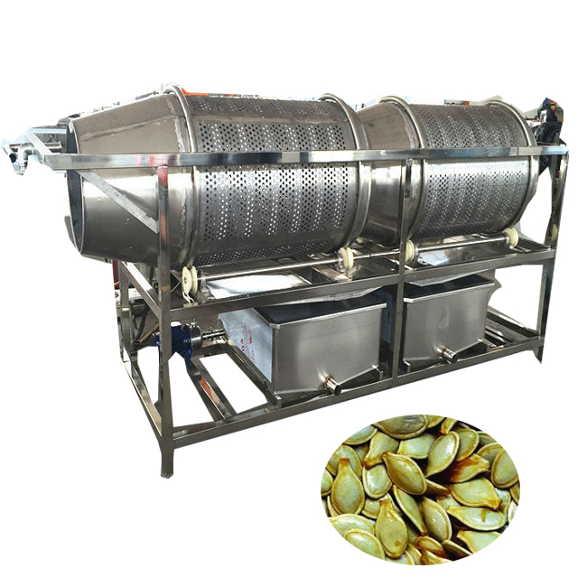 Zhecheng Hong Xin Machinery Factory Industrial rotary drum Cleaning machine Dry Dates Washing Machine rotary pumpkin seeds washing machine sunflower seed washer
