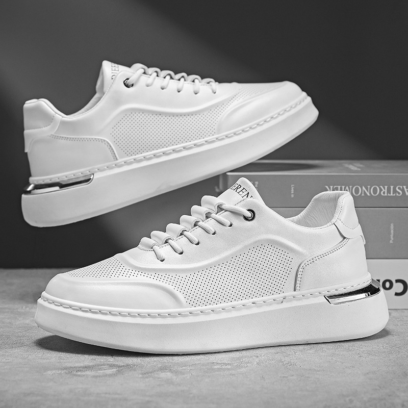 Wholesale 2024 New Fashionable Good Quality Daily Running Skateboard Shoes Breathable Men's Trend Casual Sneaker