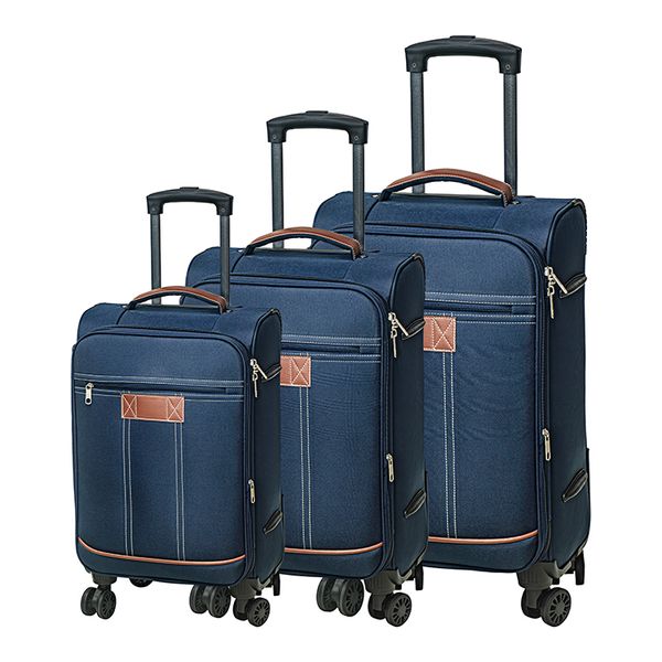 Wholesale Luggage Travel Bags Set 3 Pcs Luggage Suitcases Man Women 20 24 28 Inch Trolley bags Oxford luggage