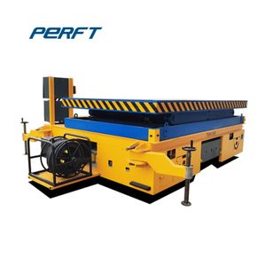 Heavy Duty Electric transfer cart with Hydraulic Scissor Lift Table