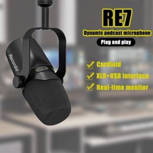 Plug and play studio microphone professional audio for singing
