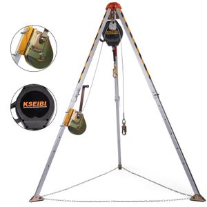 KSEIBI Confined Space Tripod+ SRL Kit Lifesaving Tripod Safety Rescue lifting Tripod