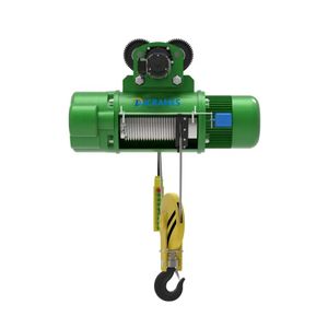 Crane Remote Control Electric Wire Rope Explosion Proof 10 tons Electric Hoist Lifting Height 12m