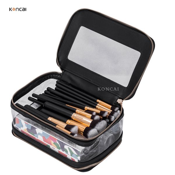 BSCI member OEM&ODM Medium size storage bag Compact Lightweight vanity cosmetic beauty makeup  case pouch box bag