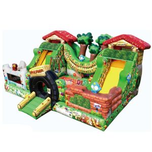 Kids Fun City Inflatable Bounce House Park Commercial Rental Amusement Park Inflatable