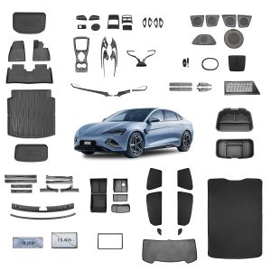 Factory Wholesale Seal Durable Sunglasses Storage Clip Suede Material Car Glasses Case Car Sunglasses Package For BYD Seal