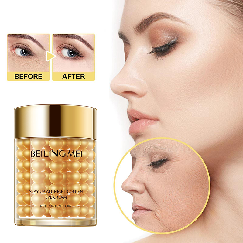 Stay Late 60g Golden Eye Cream Moisturizing and Desalinating for Dark Circles and Eye Bags Face Skin Care Product