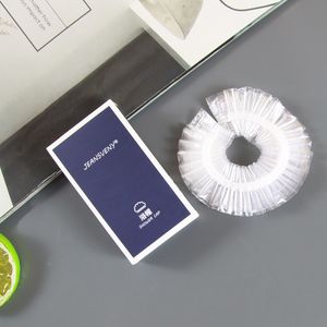 Hotel Amenities Set High Quality Cheap Waterproof Hotel Bath Salon Hair Cap Hair Cover Disposable Shower Caps
