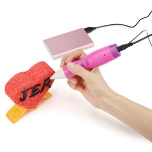 Hot-selling  low temperature 3d pen filament birthday gift for kids pen  for children 3d drawing printing pen in 2024