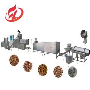 Hot Sale Dry animal  Pet Cat Bird Dog food making extruder production machine