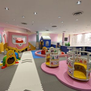 Hot Sale Indoor Soft Playground Design for Kids Cafe With Kids Play Sets
