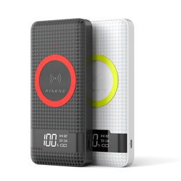 New electronic product 10000 mAh wireless power bank charger for cellphone