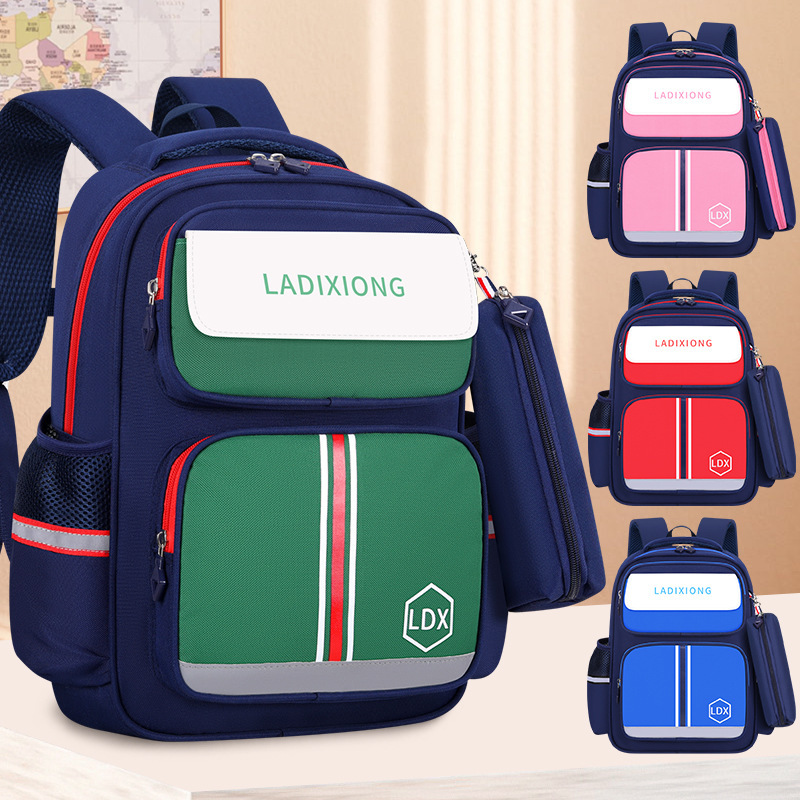 Guangzhou Jinyixiu Clothing Firm 2024 New Design Noble School Children's Lightweight Waterproof backpack Primary School backpack School backpack