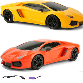 Remote Control Car Vehicle 1:16 Scale With 4channel rechargeable battery Yellow and Orange two color