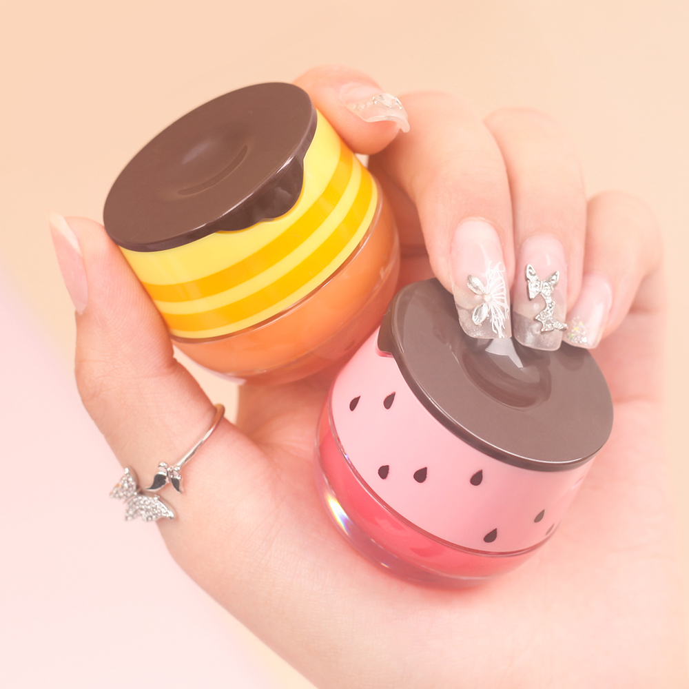 Multi use private label moisturizing 2 in 1duo lip scrub lip stain mask glitters sleeping vitamin e lip mask