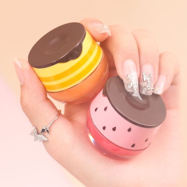 Multi use private label moisturizing 2 in 1duo lip scrub lip stain mask glitters sleeping vitamin e lip mask