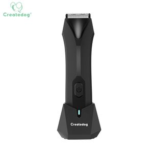 Createdog Pubic Hair Trimmer For Man Groin & Body Hair Shaver For Balls Body Hair Clippers Waterproof Razor