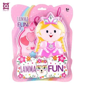 Manufacturer's newly designed princess shaped children's and baby cosmetics, multi-color facial painting for children's makeup