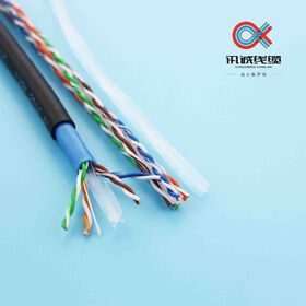 Cat6 U/UTP Network Cable Unshielded Twisted Pair UTP Lan Cable outdoor PVC+PE Jacket OFC