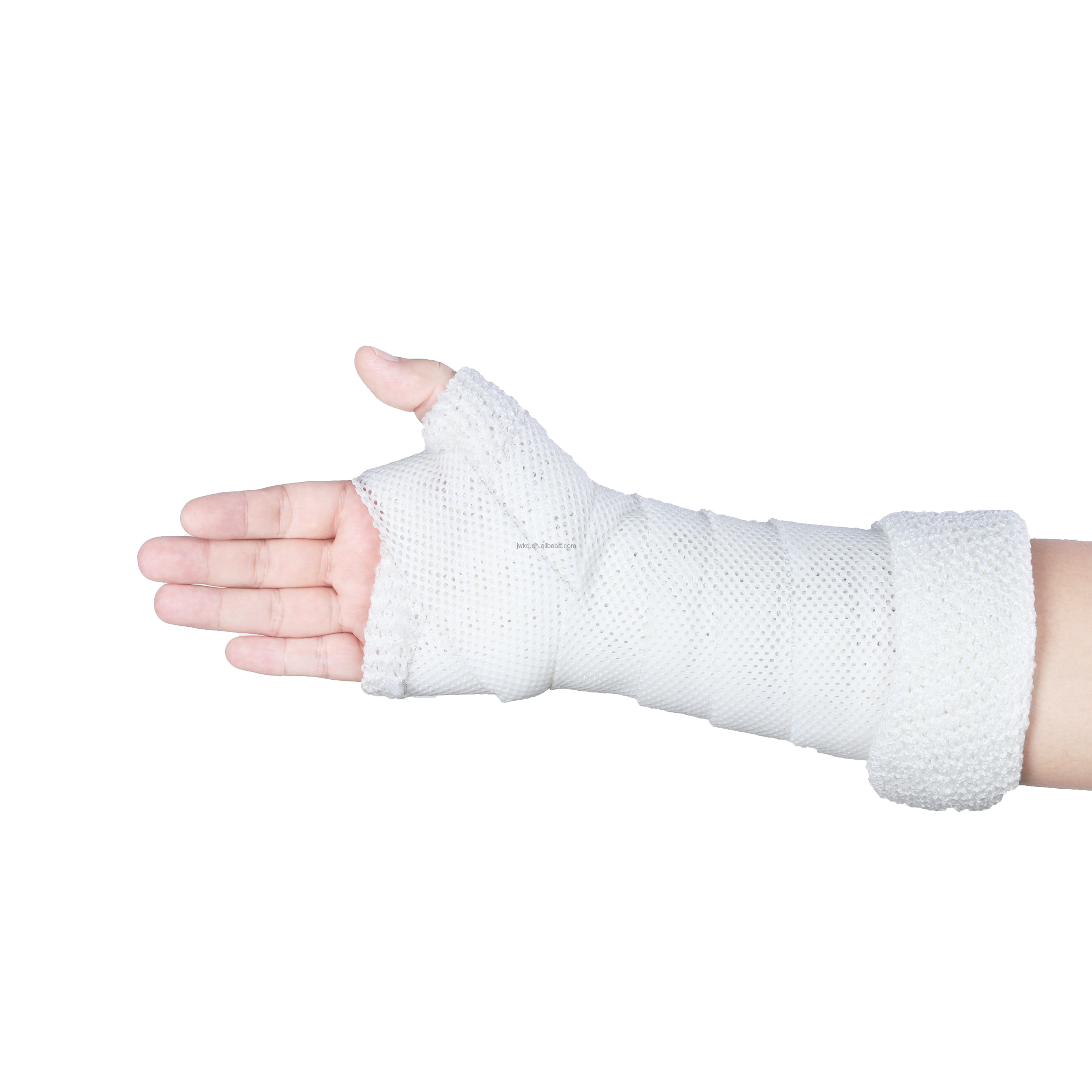 2024 New Orthopedic Hospital Device Thermoplastic Can be Reused White Surgery Fixed Polyester Casting Tape