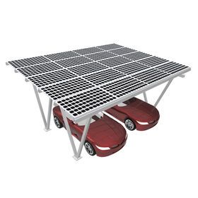 Smart design Car Roof Bracket install carport solar panel for solar power system