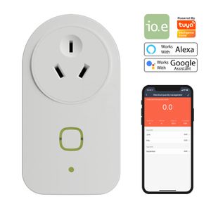 Matter Protocol Smart Plug AU Standard WiFi Socket Tuya Smart Voice Control Power Meter