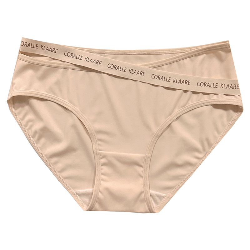 High Quality Women's Ice Silk Panties Seamless Low-Rise Briefs Plus Size Cotton Bikini Panties with Excellent Customer Service