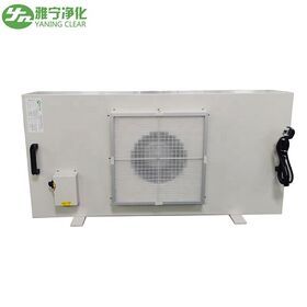 YANING Desk Top Free Standing AC EC Fan Motor Laminar Flow Hood Air Purifier FFU Mushroom HEPA Fan Filter Unit