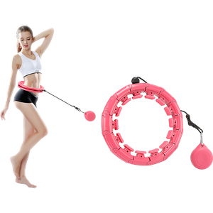 Fitness Circle Pink Weight Loss Smart Digital Fitness Circle for Adult Tropical Bodybuilding Fitness Customized Color