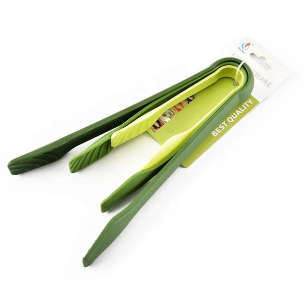 2023 Household Items Kitchen Accessories Tools Gadgets PP Material Set of 3 for Cooking Plastic Salad Tools Food Ice Tongs