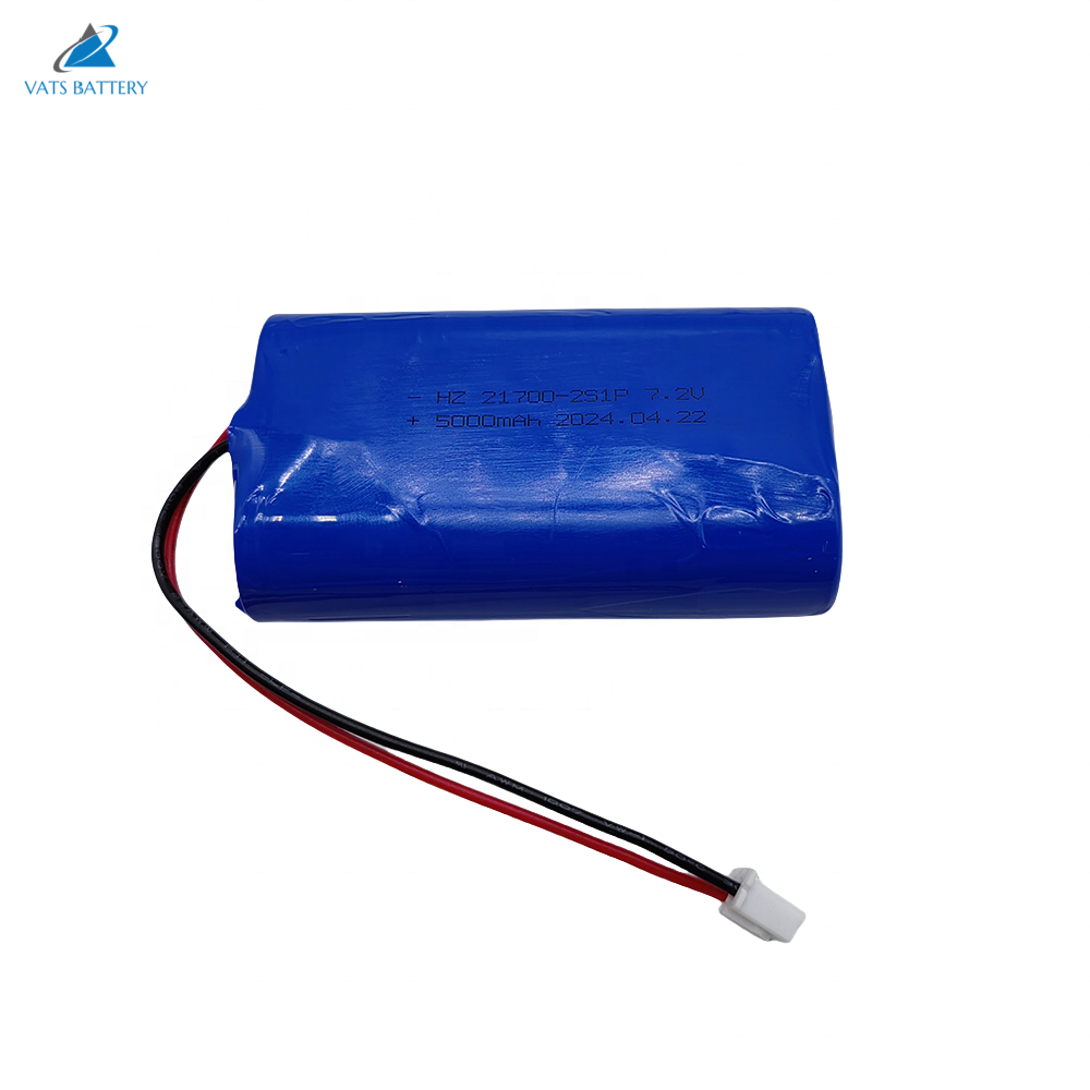 Factory direct 21700 5000mah samsung LG lithium cell 2S 7.2V battery pack customize OEM