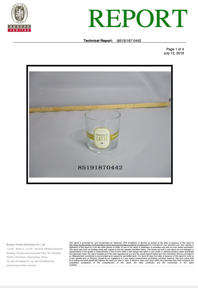 Harderson International Co., Ltd. Candle Jars