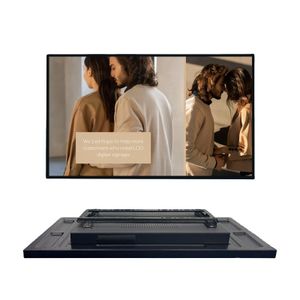 32 Inch Capacitive Touch Screen Super Slim for Restaurant Digital Menu Board Indoor Screen Lcd Window I5 Indoor Food Franchise