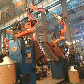 Welding Robot arm grammable 6 axis  independent multi-joint industrial manipulator Palletizing linkage control grinding pickup
