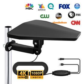 New Selling Outdoor TV Antenna 8K 4K 1080P Supports 160 Miles Range Digital TV Antenna for Smart TV Free Local Channels