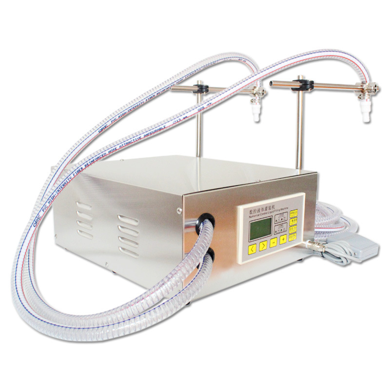 DOVOLL 20 litre automatic liquid filling machines with 2 heads