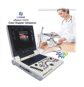 LANNX uRason CX10 Customization Medical Echocardiography 2D 3D Color Doppler Ultrasound Machine PW Ultrasound Instruments