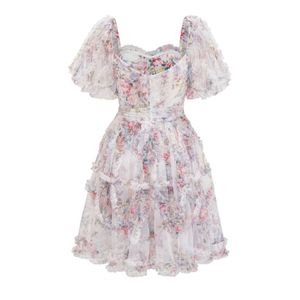 Customized Printed Mesh Vacation Dress Manufacturer