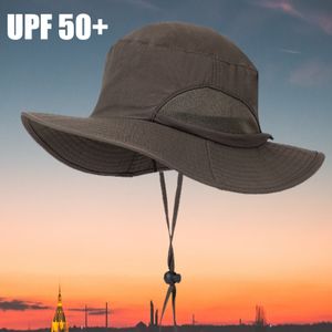 Wholesale Custom Logo Fashion Wide Brim Cotton Boonie Cap Sun Hat UPF 50 + UV Protection Men Women Premium Multiple Bucket Hat