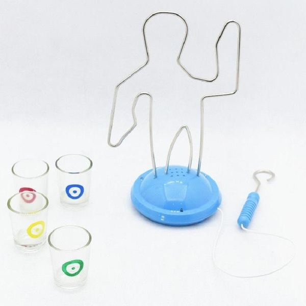 Shock Buzzed Drinking Game Electronic Buzz Wire Drinking Game With 4 Shots For Adult