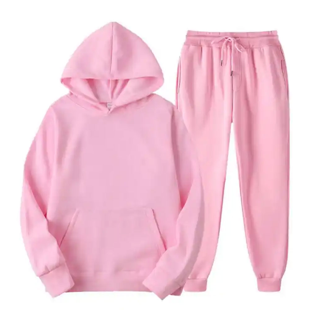 CAUSAL STITCH INDUSTRY Winter sweatpants and hoodie set women 2022 custom fleece pullover hoodies set women two piece undershirt tracksuit set