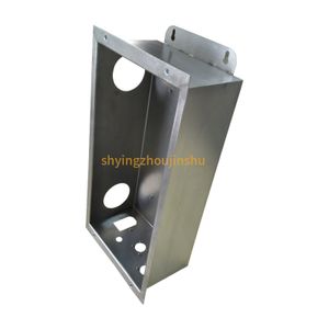 Stainless steel frame aluminum box steel enclosure sheet metal fabrication with powder coating