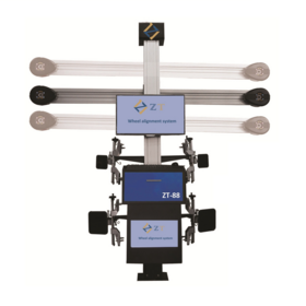 automatic column 4 wheel aligner 3d wheels alignment suspension car data measuring system diagnostic tool invisible target